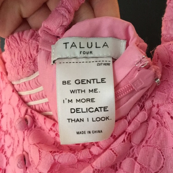 Pink talula dress with removable straps - Picture 2 of 3